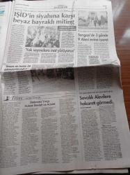 Cumhuriyet Gazetesi - 13 Ekim 2014 - Alp Yalman Aziz Yıldırım Sevdiğim Bir İnsan - Yargıda AKP'ye Bağlandı - Ahmet Davutoğlu 11 Eylül'den Sonra ABD'nin Uyguladığı Yaptırımları Örnek Alıyor - Barzani Hangi Koridordan Silah Yolladı - Recep Tayyip Erdoğan Kobani Eylemlerini Eleştirdi - Alevi Evleri İşaretlendi - Türkiye Radikal İslamcıyı Bıraktı