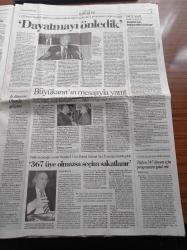 Cumhuriyet Gazetesi - 25 Nisan 2007 - Recep Tayyip Erdoğan Daha Önce Laik Sistemi Hedef Alan ve Eşi Türbanlı Olan Abdullah Gül'ü Köşk'e Çıkarma Kararı Aldı - Çankaya Ve Türban İkilemi - Hayrünnisa Gül - Yaşar Büyükanıt - Kutlu Doğum Karmaşası - Beşiktaş Fenerbahçe Derbisi - Zirve Yayıncılık Katliamı - Güler Sabancı