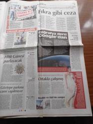 Cumhuriyet Gazetesi - 14 Eylül 2011 - Mit PKK Arasında Geçen Oslo Görüşmesi İnternete Düştü - Doğan Yurdakul Telefonla Vedalaştı - Başbakan Recep Tayyip Erdoğan'ın Mısır Gezisinde Paşalara Yakın İlgi - Deniz Fenerinde Köstebek İddiası - TÜBA Tepkisi Türkiye Sessiz - Hakan Fidan - Rıza Kayaalp Şampiyon - İçişleri Bakanı İdris Naim Şahin