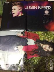 PINK-ONE DIRECTION-JUSTIN BIEBER-SELENA GOMEZ POSTER