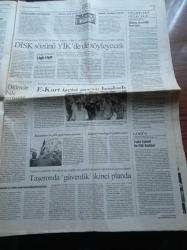 Cumhuriyet Gazetesi - 19 Haziran 2008 - Borsalar Çökebilir - Yargıtay'dan Türbana Ret - YÖK Başkanı Gerekirse İmam Hatipleri Kapatalım Dedi - Arapların Tarım Deposu - Kene Vakaları Artacak - İsrail Hamas'la Ateşkes İlan Etti