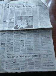 Cumhuriyet Gazetesi - 13 Nisan 2006 - Yüzmede Prestij Kaybettik - Cumhurbaşkanı Ahmet Necdet Sezer İrticanın Kaygı Verici Boyutlara Ulaştığını Söyledi - Ahmet Ümit - Çevre ve Orman Bakanı Pepe Yine Suçladı Ama İsim Açıklamadı - Çernobil Etkisi Hopa'da Kanser Arttı - Doğulu Vekillerle Toplantı Partilileri Kızdırdı - Hayvanlara Şiddet Önlensin - 301. Madde Kalacak - Evrimin Kayıp Halkası