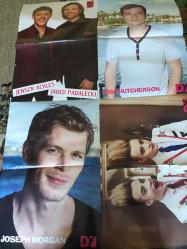 JUSTIN BIEBER-CONOR MAYNARD-LITTLE MIX-DANIEL RADCLIFFE-JENSEN ACKLES-JOSH HUTCHERSON-JOSEPH MORGAN-JEDWARD DEV POSTER