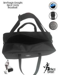 SEVBAGS UNİSEX ÇAPRAZ OMUZ ASKILI KADIN VE ERKEK FİTNESS SPOR VE SEYAHAT ÇANTASI