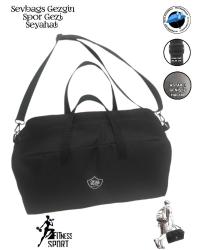 SEVBAGS UNİSEX ÇAPRAZ OMUZ ASKILI KADIN VE ERKEK FİTNESS SPOR VE SEYAHAT ÇANTASI