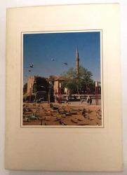ŞEHİR KARTPOSTALI, ÇİFT YAPRAKLI, TÜRKİYE ANKARA HACI BAYRAM CAMİİ, ARKASI YAZILMAMIŞ, RENKLİ, 12 X 17 CM EBADINDA - 1950'LER, 1960'LAR, 1970'LER, 1980'LER