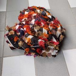 Filikli tülü Yörük kilimi /Atma tülü vintage kilim el dokuma el duğüm