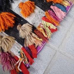 Filikli tülü Yörük kilimi /Atma tülü vintage kilim el dokuma el duğüm
