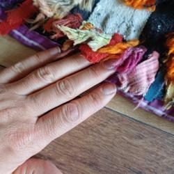 Filikli tülü Yörük kilimi /Atma tülü vintage kilim el dokuma el duğüm