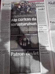 Cumhuriyet Gazetesi - 23  Mayıs 2014 - Cemevinde Vurulan Genç Uğur Kurt Yaşamını Yitirdi - Polis Kana Doymadı - Almanya Başbakanı Angela Merkel Recep Tayyip Erdoğan'ı İtidale Çağırdı -  Paralelle Mücadele İçin Yeni Zırh -  Recep Tayyip Erdoğan Bana Diktatör Diyenler Karşımda Oturuyor - Kemal Kılıçdaroğlu Uğur Kurt'un Ailesini Aradı - Genel Maden İş - İstanbul'u Satışa Çıkardılar