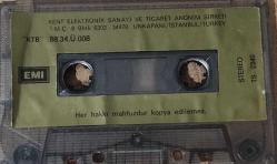 Atatürk'ün Sevdiği Şarkılar ve Türküler Kaseti, mani oluyor halimi talrire hicabım, hab-gah-yare girdim arz için avhalimi, cana rakibi handan edersin, klarnet taksimi, öyle bir afet, ud taksimi, şahane gözler şahane, dağlar dağlar viran dağlar, alişimin kaşları kara