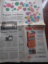 Cumhuriyet Gazetesi - 2 Nisan 2006 - Fuhuş Tuzağına Düşürülenlerin Çoğu Anne - AKP Hükümetinin Planı İçki Yasağına Yargı Freni - 12 Eylül Darbesinin Mimarı Kenan Evren Muzır Sanatçıya Göz Açtırmadı - 6 Yıl Sonra Ümmüşen Rüzgara Karşı Şarkılar - Galatasaray Kazandı - Diyarbakır Ve Batman'da Olaylar Bölgeye Yayılıyor