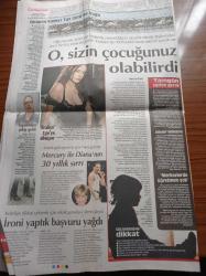 Cumhuriyet Gazetesi - 1 Nisan 2013 - Freddie Mercury Ve Lady Diana'nın 30 Yıllık Sırrı - İşsizsin Sen İşsiz Kal - Başbakan Recep Tayyip Erdoğan'a Koruma Duvarı - CHP PM Üyesi Ercan Karakaş Eleştirmek Barış Karşıtlığı Değildir - Radyasyona Tel Örgülü Önlem - AKP Anketinde Öcalan Sıkıntısı - Polislere İşkence Suçlaması - Başbakan Recep Tayyip Erdoğan'dan İsmet İnönü'süz Mesaj - Fenerbahçe Yakın Takipte