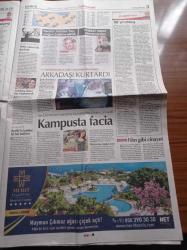 Cumhuriyet Gazetesi - 17 Eylül 2019 - Cenk İldem'den Bronz - TRT'de Oyun Üstüne Oyun - Tarihi Köşkte Zirve - İran Cumhurbaşkanı Ruhani Rusya Devlet Başkanı Putin Ve Cumhurbaşkanı Recep Tayyip Erdoğan Biraraya Geldi - Tarık Akan Unutulmadı - Velilerin Menzil Tarikatı Baskısına Karşı Direnci Karşılık Buldu