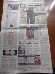 Cumhuriyet Gazetesi - 1 Ekim 2022 - Anadolu Efes Başantrenörü Ergin Ataman - Vladimir Putin Toprak Kazandı Düşman Yarattı - Altılı Masada Güç Gösterisi - AKP'nin Mersin Saldırısını CHP'ye Bağlaması 2015'i Anımsattı - Meral Akşener - Kemal Kılıçdaroğlu - Temel Karamollaoğlu - Helsinki NATO İçin Umutlu