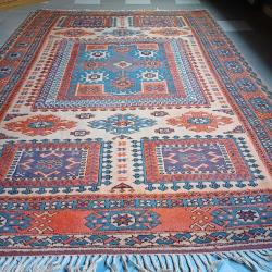 El Dokuma Yörük Halı ,6 m2 vintage