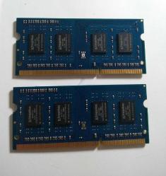2 Adet KINGSTON ACR256X64D3S13C9G 2 GB 1333 DDR3 Notebook RAM (İkinci El ,Sorunsuz )
