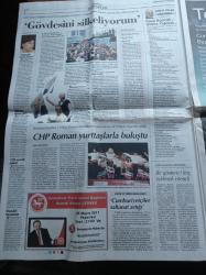 Cumhuriyet Gazetesi - 23  Mayıs 2011 - TİB ve Yargı İstifalara Neden Olan Yayınlara Müdahalede Gecikti - Kemal Kılıçdaroğlu Kasetli Siyaset Ahlaksız - Recep Tayyip Erdoğan Suçladı Mağduru Aday Yaptı - Nuri Bilge Ceylan'a Bir Ödül Daha - Şampiyon Fenerbahçe - 144 Yıl Sonra Yeniden Kapital - Noel Baba Ödülü Muazzez İlmiye Çığ'a - İl İl Seçime Doğru