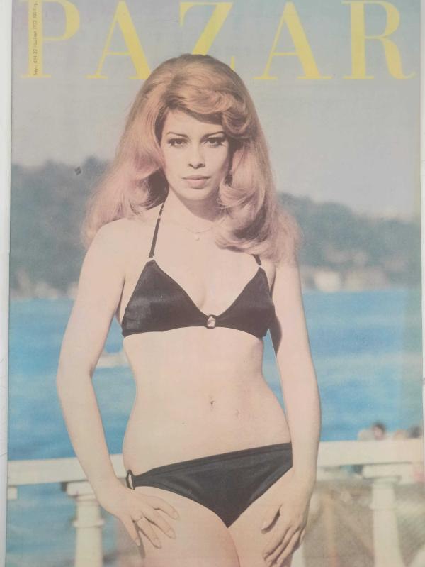 Pazar Yetişkin Erkek Dergi Gazetesi 22 Haziran 1973 Selma  