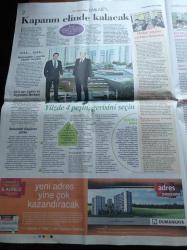 Cumhuriyet Emlak Gazetesi-  10 Haziran 2011 - Emlakta Seçim Bereketi - Yeşil GYO İnnovia'nın 4. Etabında Dostluğu Ödüllendiriliyor - Belediyeden Satış - Teknik Yapı Holding Başkan Yardımcısı Umut Durbakayım - Filli Boya'dan Odaya Göre Renk Hizmetleri - Konut Kredisinde Taksit Atlayan Yandı
