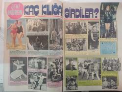 Pazar Haftalık Aktüalite Sinema Tiyatro Müzik ve Magazin Dergisi - 24 Aralık 1971 - Feri Cansel - Müşerref Tezcan - Gül Temer - Nevin Nuray - Seher Şeniz - Filiz Akın - Leyla Sayar - Sevda Ferdağ - Nazan Şoray - Filiz Akın - Suzan Avcı - Hülya Koçyiğit - Ajda Pekkan - Necdet Tosun - Tülin Özek - Zeki Müren - Mualla Kaynak - Nedret Güvenç - Jean M. Ayral - Sevim Tuna - Tamer Yiğit - Armağan Başar - Fikret Hakan - Münir Özkul - Altan Günbay - Feri Cansel - Selda Alkor - Oya Peri - Orhan Aykanat - Ülkü Ülker - Erol Solak - Kadir Savun - Aliye Rona - Merih Deniz - Osman F. Seden - Tufan Giray - Gülgün Erdem - Cevat Sezer - Yeşim Yükselen - Diclehan Baban - Atıf Kaptan - Mümtaz Ener - Doğan Tamer - Tülin Örsek - Orhan Gencebay- Serdar Gökhan - Göksel Arsoy - Selda Alkor -  Cömert Baykent - Erdem Siyavuşgil fotoğraf ve haberi - Bir Çılgın Rakkase haberi - Butik Peruk Reklamı - Kaç Kılığa Girdiler Haberi- Aksu Battaniye Reklamı -Blue Bleu Saç Sütü Şampuanı Reklamı - Tam Takım Dergi