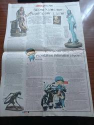 Cumhuriyet Pazar Gazetesi - 21 Ağustos 2011 - Sayı 1326 - Camilere Eli Değen İlk Kadın Makbule Yalkılday Fotoğrafı- Silah Seksiyonu Yeniden Doğdu- Eminem- İlluminati- Melissa Papel- Bulfinch'ten Eski Yunan Ve Roma Mitleri - Dünya Nüfusu Genişleme Oranı - Huzur Değil Konukevi - Ataol Behramoğlu