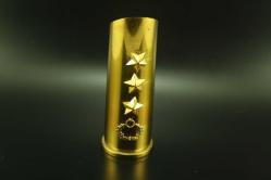 LOT.5 » 1943   2 DÜNYA SAVAŞI MERMİ KOVANINDAN YAPILMIS ALBAY KALEMLIK  BÖYLESİ YOK BAKMADAN GEÇME  DETAY RESİMLERDE VAR (ALİ KOLİSİ