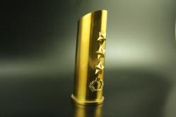 1943   2 DÜNYA SAVAŞI MERMİ KOVANINDAN YAPILMIS ALBAY KALEMLIK  BÖYLESİ YOK BAKMADAN GEÇME  DETAY RESİMLERDE VAR (ALİ KOLİSİ