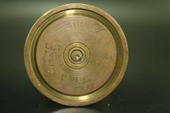 1943   2 DÜNYA SAVAŞI MERMİ KOVANINDAN YAPILMIS ALBAY KALEMLIK  BÖYLESİ YOK BAKMADAN GEÇME  DETAY RESİMLERDE VAR (ALİ KOLİSİ