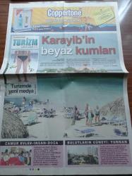 Cumhuriyet Turizm Gazetesi - 8 Haziran 2011 - Bulutların Güneyi Yunnan - Turizmde Yeni Medya - Köprüler Şehri - Dünyanın En Derin Kanyonu Tiger Leaping Geçidi - Karayib'in Beyaz Kumları - Çamur Evler İnsan Doğa - Merida - Geleceğin Efesi Antandros - Kapadokya'nın Termal Hazinesi