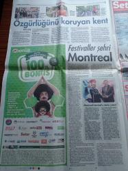 Cumhuriyet Turizm Gazetesi - 11 Haziran 2014  - Deniz'in Gizli Dünyası Adrasan - Festivaller Kenti Montreal- İksir Resort Town'dan Yaz Kampı - Türk Havayolları Yönetim Kurulu Üyesi İsmail Gerçek - Doğa İle İç İçe SPA Keyfi