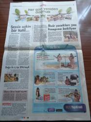 Cumhuriyet Turizm Gazetesi - 11 Haziran 2014  - Deniz'in Gizli Dünyası Adrasan - Festivaller Kenti Montreal- İksir Resort Town'dan Yaz Kampı - Türk Havayolları Yönetim Kurulu Üyesi İsmail Gerçek - Doğa İle İç İçe SPA Keyfi