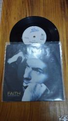 GEORGE MICHAEL * FAITH & HAND TO MOUTH * 45'lik PLAK * 1987 BASKI (EPIC)
