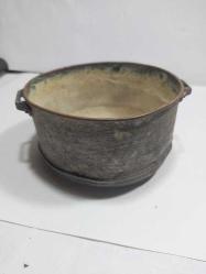 M8----ANTİKA BAKIR SEFER TASI GÖZÜ