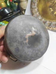 P48----ANTİKA BAKIR SEFER TASI GÖZÜ