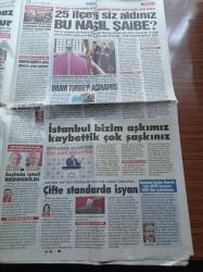 Sözcü Gazetesi - 6 Nisan 2019 - Dünyanın En Pahalı Boşanma Davası Jeff Bezos'tan Dev Servet - Ekrem İmamoğlu İsyanda İmamoğlu Kaybedene Kadar Sayalım O Zaman - Eskişehir Topal Ördek'le Avrupa Şehri Oldu - Yılmaz Büyükerşen - İl İlçe Seçim Kurulları İle YSK'da Çifte Standart - Binali Yıldırım Her Yeri İstanbul Bizim Aşkımız Pankartı İle Donattı