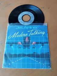 MODERN TALKING * JET AIRLINER & JET AIRLINER (INSTRUMENTAL) * 45'lik PLAK * 1987 BASKI