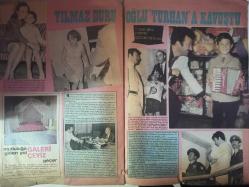 Pazar Haftalık Aktüalite Sinema Tiyatro Müzik ve Magazin Dergisi  - 20 Eylül 1968 - Sevda Ferdağ - Figen Say - Selçuk Ural - Serpil Gül - Filiz Akın - Ediz Hun - Mine Mutlu - Süleyman Turan - Feridun Karakaya - Nubar Terziyan - Hulusi Kentmen - Mürüvvet Sim - Cengiz Tacer - Osman F. Seden - Fatma Girik - Anne Marie - Yılmaz Duru - Nilüfer Aydan - Mukaddes Canbula - Sabahat Duru - Aysel Tanju - Yavuz Figenli - Eşref Kolçak - Zeynep Aksu - Yıldırım Gencer - Can Ünal fotoğraf ve haberi - Tokalon Krem Reklamı - Pond's Yüz Kremi - Galeri Çeyiz Reklamı - Tam Takım Dergi