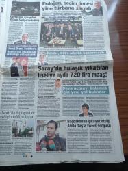 Sözcü Gazetesi - 7 Mart 2015 - Başbakanın Şikayet Ettiği Atilla Taş'a Tweet Sorgusu - Recep Tayyip Erdoğan Başa Sardı - Kızımı Türbanlı Ve İmam Hatipli Diye Üniversiteye Sokmadılar- Türbanlı Bacımız Kabataş'ta Gezicilerin Tacizine Uğradı - Şehit Cenazesine Bile TOMA