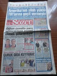 Sözcü Gazetesi - 17 Şubat 2001 - Korona Vakasında Karadeniz Önde - Sağlık Bakanı Fahrettin Koca - Doğan Cüceloğlu Hayatını Kaybetti - Kemal Kılıçdaroğlu'ndan Gara Soruları - Amerika'nın Silah Yüklü Tır'larına Geçit Vermeyin - Hulusi Akar ve Süleyman Soylu Meclis'te Gara Bilgilendirmesi Yaptı - Sergen Yalçın - Mesut Özil -   Çürük Gıda Kuyruğu - AKP Kongresinde Gerginlik