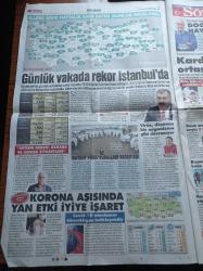 Sözcü Gazetesi - 17 Şubat 2001 - Korona Vakasında Karadeniz Önde - Sağlık Bakanı Fahrettin Koca - Doğan Cüceloğlu Hayatını Kaybetti - Kemal Kılıçdaroğlu'ndan Gara Soruları - Amerika'nın Silah Yüklü Tır'larına Geçit Vermeyin - Hulusi Akar ve Süleyman Soylu Meclis'te Gara Bilgilendirmesi Yaptı - Sergen Yalçın - Mesut Özil -   Çürük Gıda Kuyruğu - AKP Kongresinde Gerginlik