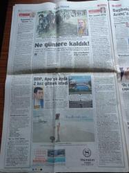 Sözcü Gazetesi - 24 Haziran 2013 - Akdeniz Oyunları - Sibel Şimşek'ten 1 Altın Bir Gümüş - Recep Tayyip Erdoğan Evlere Üç Hilalli Yeşil Renkli Osmanlı Bayrağı Asılmasını İstedi - AKP Zulmünün 3 Hali - Sivas Katliamı İçin Saygı Mitingi - Teröristler Silahlarıyla Kuzey Irak'a Çekiliyor - Öğretmene Gezi Eylemi Yoklaması - CIA  Muhalifleri İncirlik'te Eğitiyor