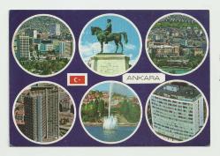BAŞKENT ANKARA YAKIN DÖNEM KARTPOSTAL LOTU (3)...