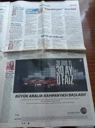 Sözcü Gazetesi - 7 Aralık 2014 - Bu Cimbom Bir Harika - Polisimiz Silahını Çekip Vatandaşı Mı Öldürdü Diyen Recep Tayyip Erdoğan'a Soruyoruz Peki Bunları Kim Öldürdü - Ethem Sarısülük - Berkin Elvan - Ali İsmail Korkmaz - Uğur Kurt - Kemal Kılıçdaroğlu'ndan Recep Tayyip Erdoğan'a Sarayda Otur Ülkeyi Batır - Hedef Atatürk Devrimlerini Bitirmek - 292 Kilo Altın Kuş Olup Uçtu
