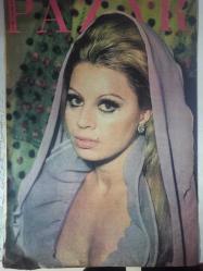 Pazar Haftalık Aktüalite Sinema Tiyatro Müzik ve Magazin Dergisi - 4 Ekim 1968 - Filiz Akın - Halit Şoray - Nazan Şoray - Meliha Sav - Yılmaz Duru - Sabahat Coşkun - Nilüfer Aydan - Feridun Çölgeçen - Cüneyt Arkın - Leon Sason - Zeynep Değirmencioğlu - Kartal Tibet - Feridun Çölgeçen - Şakir Eczacıbaşı - Hüseyin Hacıbaşıoğlu - Agah Özgüç - Giovanni Scognamillo - Peri Han - Mete Kalkavan - Maruf Bekdaş - Gönül Yazar - İlhan Engin - Nebahat Çehre - Tanju Korel - Meltem Mete - Can Sel - Hüseyin Zan - Fikret Hakan - Celile Toyon - Roudolph Valentino - Sara Stephan - Rana Cebbar fotoğraf ve haberi - Haftanın Ardından Haberi - Türk Sinemasında Seks Haberi - Yıldız Örgüleri Reklamı - Tokalon Yüz Kremi Reklamı - Tam Takım Dergi