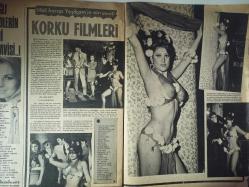 Pazar Haftalık Aktüalite Sinema Tiyatro Müzik ve Magazin Dergisi - 4 Ekim 1968 - Filiz Akın - Halit Şoray - Nazan Şoray - Meliha Sav - Yılmaz Duru - Sabahat Coşkun - Nilüfer Aydan - Feridun Çölgeçen - Cüneyt Arkın - Leon Sason - Zeynep Değirmencioğlu - Kartal Tibet - Feridun Çölgeçen - Şakir Eczacıbaşı - Hüseyin Hacıbaşıoğlu - Agah Özgüç - Giovanni Scognamillo - Peri Han - Mete Kalkavan - Maruf Bekdaş - Gönül Yazar - İlhan Engin - Nebahat Çehre - Tanju Korel - Meltem Mete - Can Sel - Hüseyin Zan - Fikret Hakan - Celile Toyon - Roudolph Valentino - Sara Stephan - Rana Cebbar fotoğraf ve haberi - Haftanın Ardından Haberi - Türk Sinemasında Seks Haberi - Yıldız Örgüleri Reklamı - Tokalon Yüz Kremi Reklamı - Tam Takım Dergi