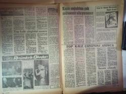 Pazar Haftalık Aktüalite Sinema Tiyatro Müzik ve Magazin Dergisi - 10 Ocak 1965 - Leyla Sayar - Tamer Yiğit - Tijen Par - Yılmaz Güney - Sevda Ferdağ - Erol Taş - Oktar Durukan - Işın Kaan - Adnan Şenses - Devlet Devrim - Selma Güneri - Özkan Yılmaz - Tunç Oral - Ercan Tekkan - Lütfü Umu - Abdullah Ferah - Zeki Tezcan - Turan Aksoy - Tunç Başaran - Tamer Yiğit - Ömer Gökay - Manughan - Laurence Harwey - R. Morley - Kim Novak - Reşat İleri - Lawton - Ken Bald - Stan Drake - Joan Sherman - Nüveyre Gültein - Nurlan San - Walt Disney - Mac Raboy - Mort Walker - Sadri Alışık - Gülbi Eray - Nuri Sami Koral - Zeynep Berk - John Cullen Morray - Yalçın Kaya - Belgin Doruk - Kazım Taşkent - Mehmet Seyda - Cüneyt Arkın - Türkan Şoray - Ekrem Bora - Muhterem Nur fotoğraf ve haberi - Yenillmez Yumruk Çizgi Roman - Genç Kız Kalbi Çizgi Roman - Boncuk Çizgi Romanı - Bay Tekin Çizgi Roman - Doktor Kilder Çizgi Romanı - Kırık Kalp Çizgi Romanı - Tam Takım Dergi