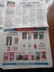 Sözcü Gazetesi - 7 Kasım 2020 - Aziz Yıldırım'a Beraat Fenerbahçe'ye Hürriyet - Adalette Yine Çifte Standart - Türkiye Altın Çağını Yaşıyor - Diyanet Bu Yılda Atatürk'ü Anmadı - Türkiye'nin Kurtuluşu Köysel Dönüşümde - ABD'de Biden Donald Trump'ı Postayla Yendi - Timur Selçuk Kalbine Yenildi