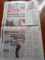 Sözcü Gazetesi - 7 Kasım 2020 - Aziz Yıldırım'a Beraat Fenerbahçe'ye Hürriyet - Adalette Yine Çifte Standart - Türkiye Altın Çağını Yaşıyor - Diyanet Bu Yılda Atatürk'ü Anmadı - Türkiye'nin Kurtuluşu Köysel Dönüşümde - ABD'de Biden Donald Trump'ı Postayla Yendi - Timur Selçuk Kalbine Yenildi