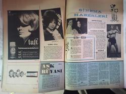 Pazar Haftalık Aktüalite Sinema Tiyatro Müzik ve Magazin Dergisi  - 1 Ocak 1966 - Sevda Ferdağ - Selda Alkor - Fatma Girik - Türkan Şoray - Semra Sar - Ayhan Işık - Tamer Yiğit - Hülya Koçyiğit - Göksel Arsoy - Suzan Avcı - Neriman Köksal - Feridun Kete - Sevim Çağlayan - Yılmaz Gündüz - Ajda Pekkan - Gönül Yazar - Özden Çelik - Vahi Öz - Bilge Tandoğaç - Necdet Tosun - Neriman Köksal - Filiz Akın - Nuran Aksoy - Çolpan İlhan - Orhan Günşiray - Yılmaz Güney - Süleyman Turan - Tamer Yiğit - Yıldız Tezcan - Semih Sergen - Leyla Sayar - Öztürk Serengil - Filiz Akın fotoğraf ve haberi - Ne Oldu Ne Bitti Haberi - 1966 İçin Yıldızlar Fala Baktı Haberi - Pop Sabun Reklamı - Taft Saç Spreyi Reklamı - İpana Diş Macunu Reklamı - Genç Arkadaşlar Fotoromanı - Kırık Kalp Fotoromanı - Tam Takım Dergi